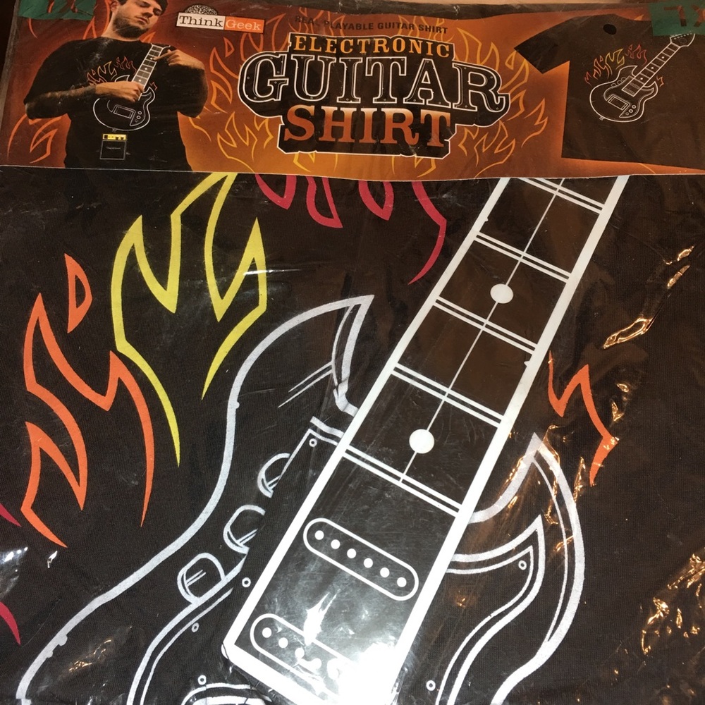 Think Geek Guitar Shirt!🎸
